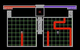 Tron atari screenshot